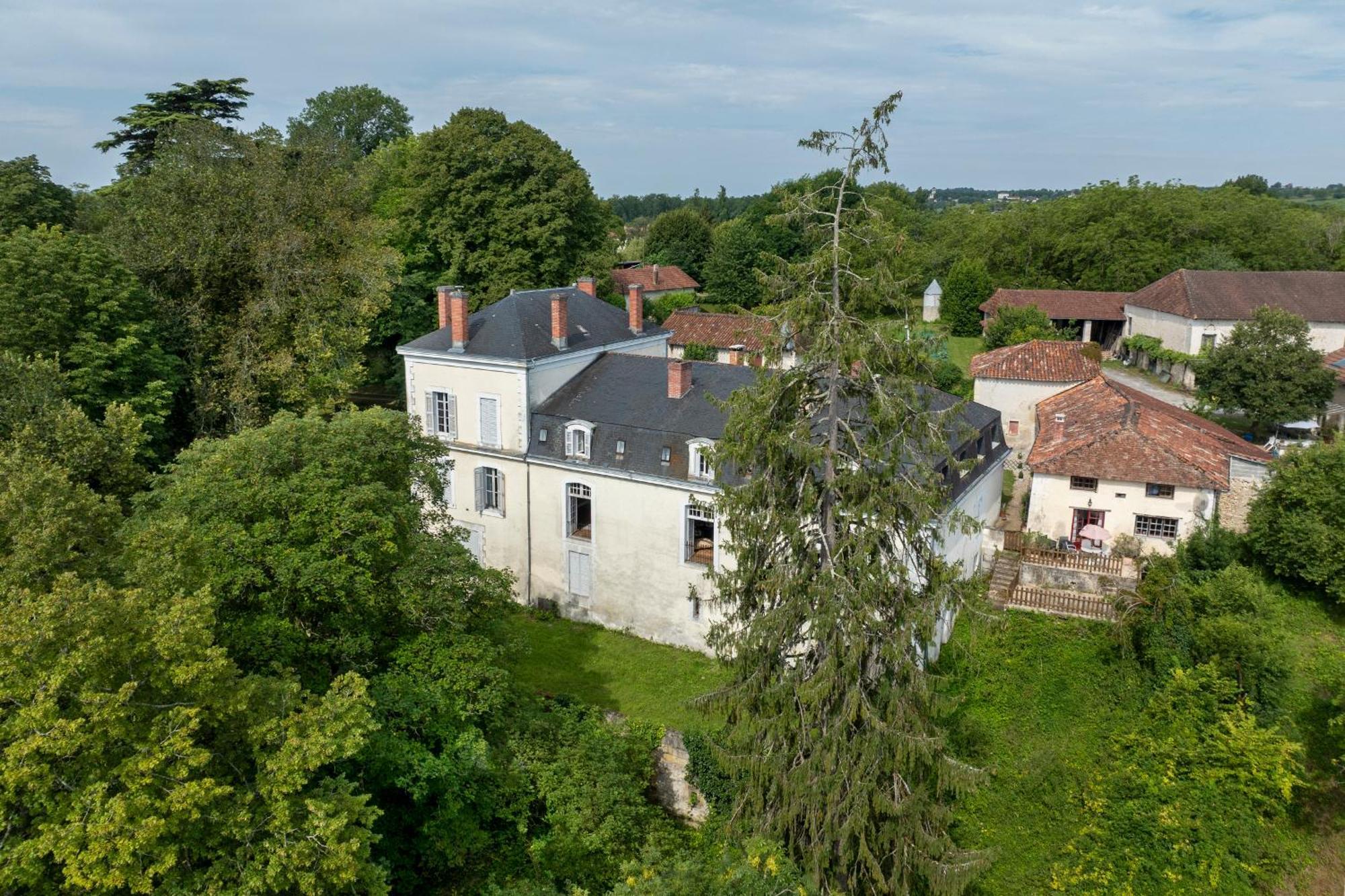 Chateau De Gouyas Montagrier Bagian luar foto
